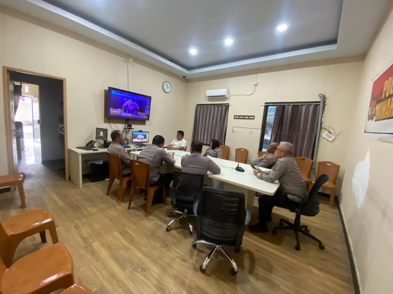 Exit Meeting Pemeriksaan Interim BPK RI di Polres Minahasa, Wujud Komitmen Polri terhadap Transparansi Keuangan